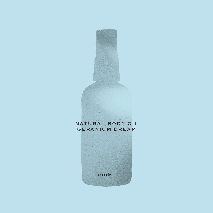NATURAL BODY OIL GERANIUM DREAM
