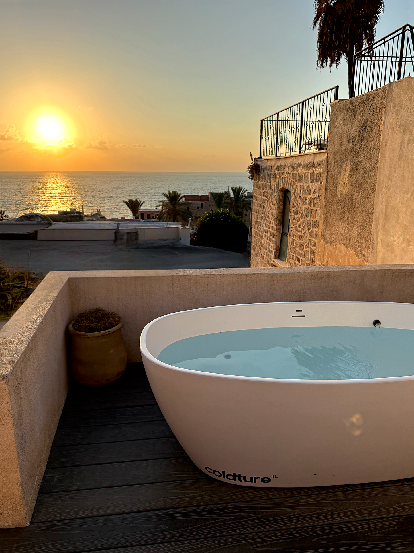 Breathwork and ice bath