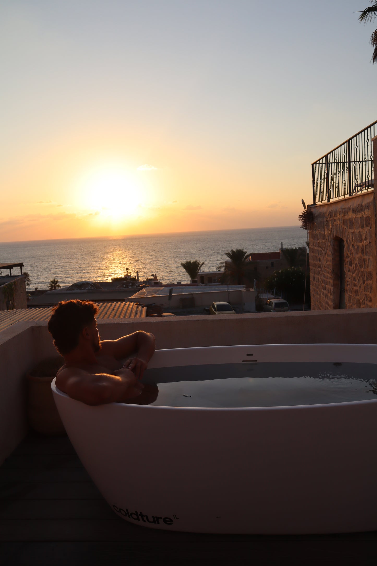 Breathwork and ice bath