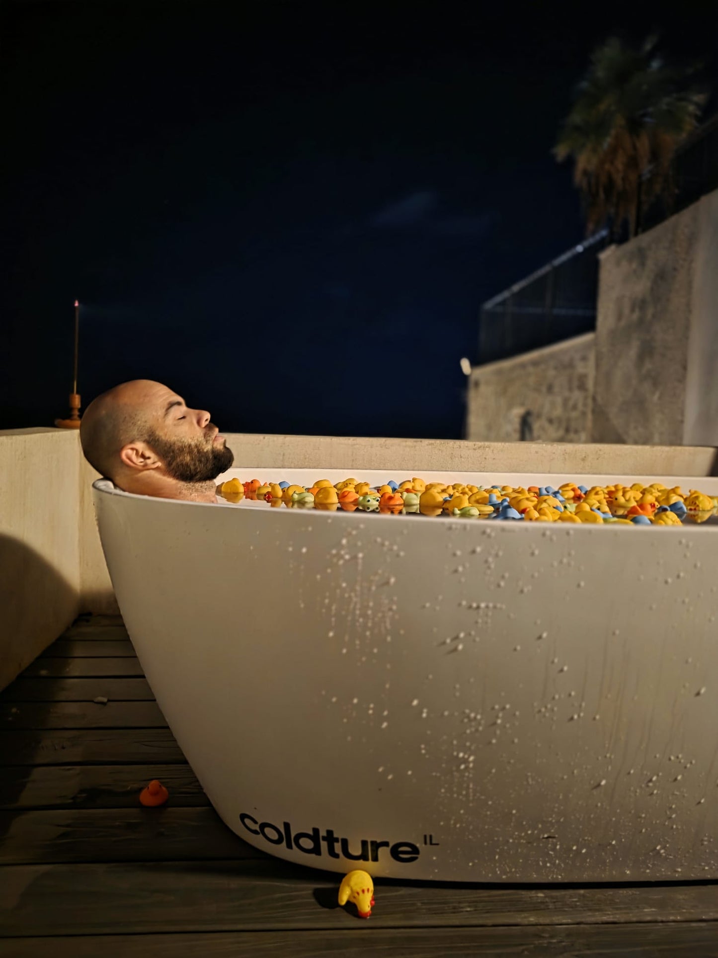 Breathwork and ice bath
